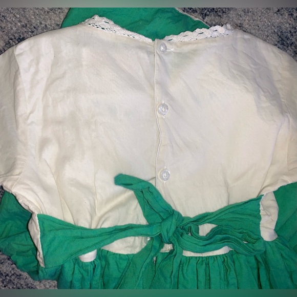 Well Dressed Wolf Victorian Dress - Iridescent Green/Natural - Picture 4 of 5